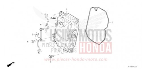 COUVERCLE DE CULASSE WW125SS de 2025